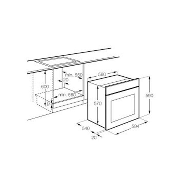 HORNO ZANUSSI ZOP37902XK
