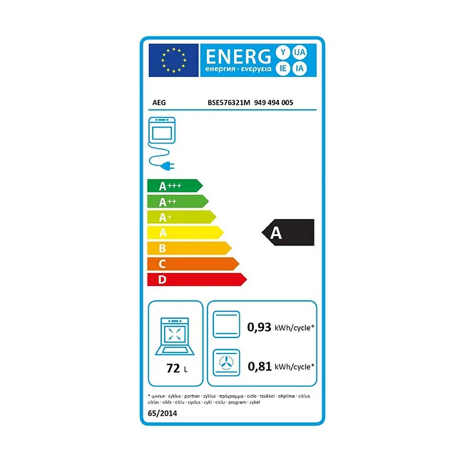 HORNO AEG BSE576321M