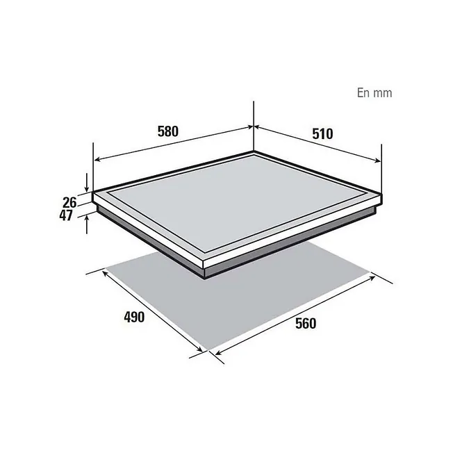 VITROCERAMICA BRANDT BPV6322B