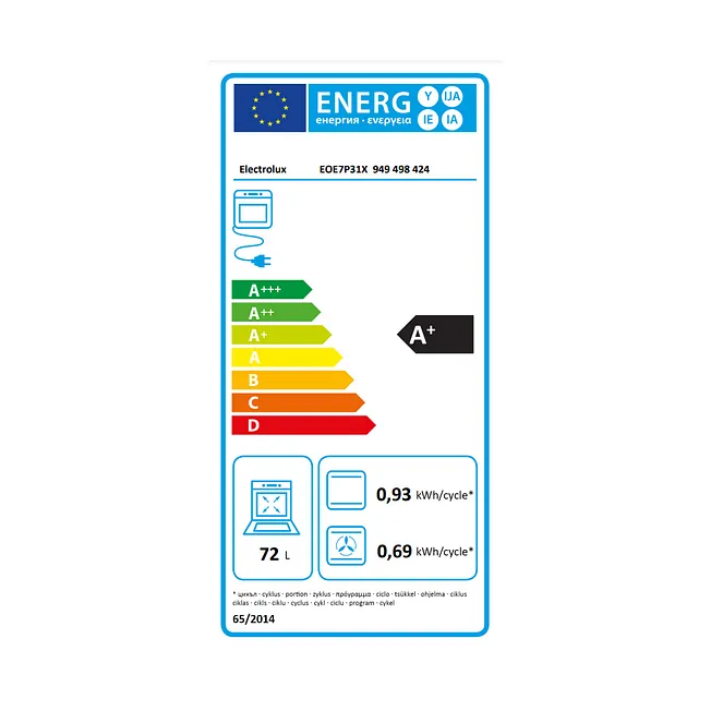 HORNO ELECTROLUX EOE7P31X