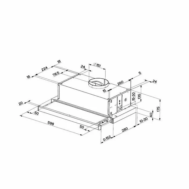 CAMPANA BEKO CTB6250X